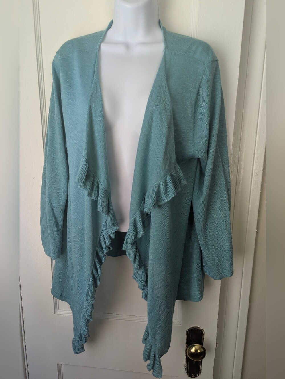 Relativity Ruffled Cardigan